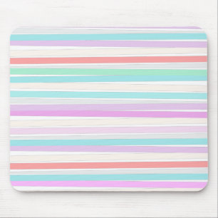 Mousepad Primavera de cores de verão em faixas
