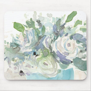 Mousepad Primavera - Disposição - Buquê de Aquarela
