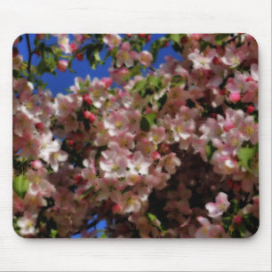 Mousepad Primavera rosa Brilha Arte Floral