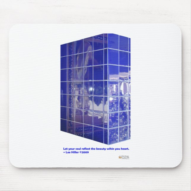 Mousepad Primaveras quentes, Roupa de Ofertas de Reflexão d (Frente)