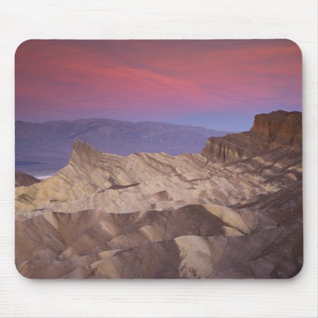 Mousepad Primeira luz da manhã no Zabriskie Point e 2 (Frente)