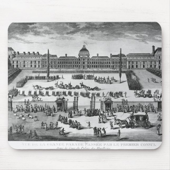 Mousepad Primeiro cônsul de Napoleon Bonaparte, (Frente)