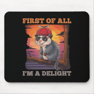 Mousepad Primeiro De Tudo I39m A Delight Retro Sunset Possu