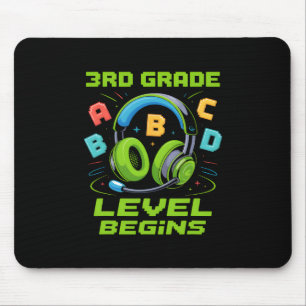 Mousepad Primeiro Dia Da Camisa Do Nível Da Terceira Série