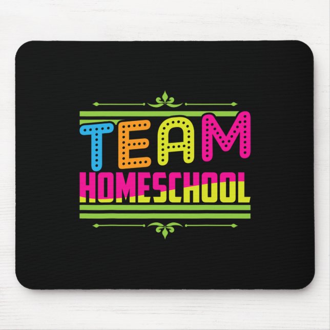 Mousepad Primeiro Dia de Professora Da Equipe De Escolas (Frente)