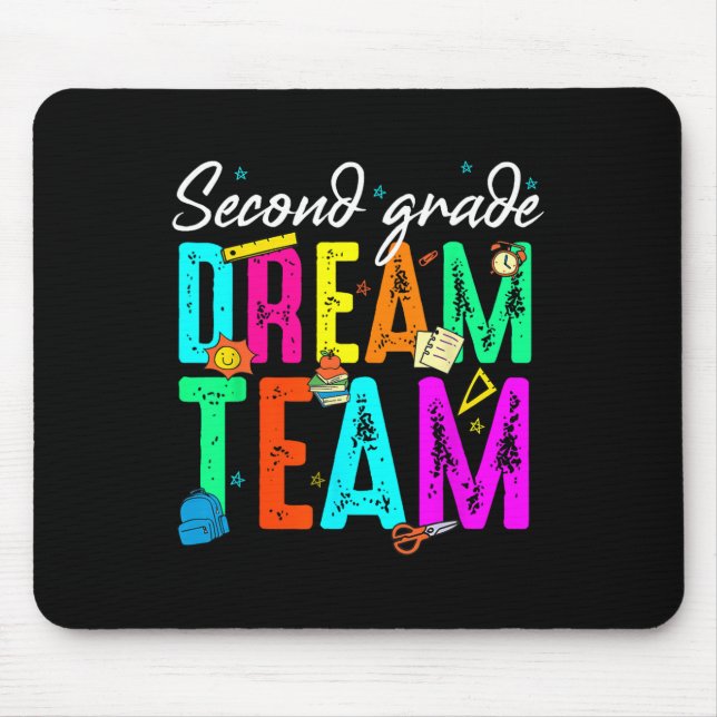 Mousepad Primeiro Dia do Segundo Ano do Time dos Sonhos de  (Frente)