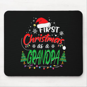 Mousepad Primeiro Natal como Avô Novo Avô 1º N