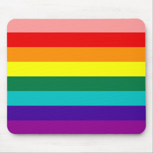 Mousepad Primeiro Painel Orgulho gay do Arco-Íris