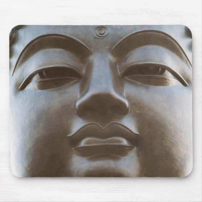 Mousepad Primeiro plano da estátua de Buda (Frente)