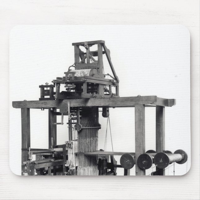 Mousepad Primeiro tear inteiramente automatizado (Frente)