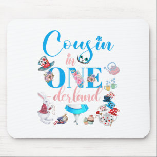 Mousepad Primo Da Família Alice Em Onederland No Aniversári
