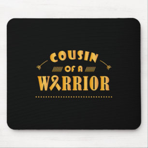 Mousepad Primo de um Guerreiro Fita de Conscientização do C