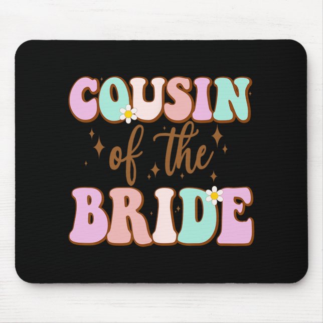 Mousepad Primo Groovy da Noiva Chuva de Presentes Prima da  (Frente)