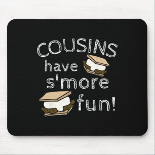 Mousepad Primos Têm Mais Diversão Família Reunião de Férias