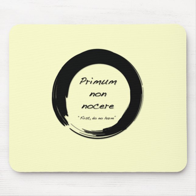 Mousepad Primum Non Nocere (Frente)