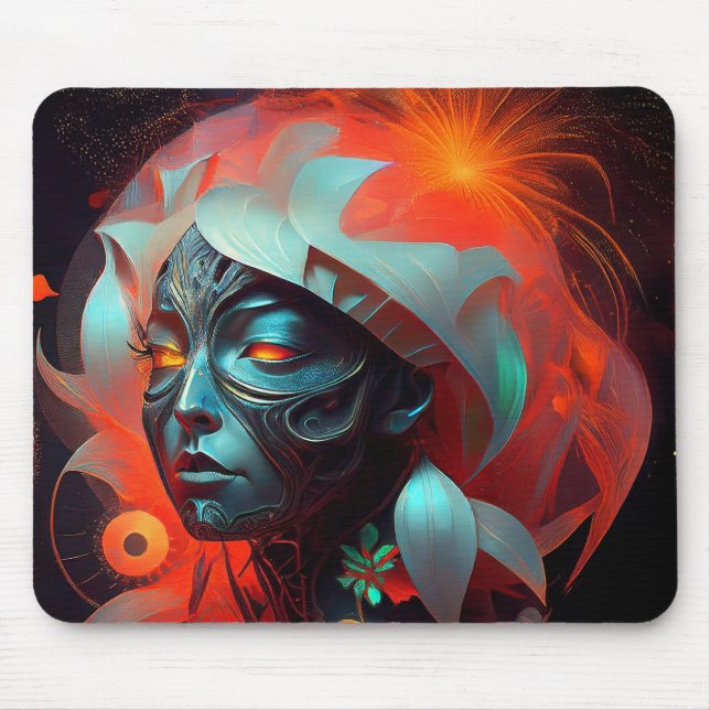 Mousepad Princesa alienígena (Frente)