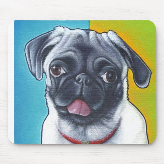 Mousepad Princesa Almofada do Pug (Frente)
