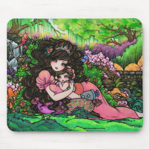 Mousepad Princesa Bebê Fantasia Jardim por Hannah Lynn