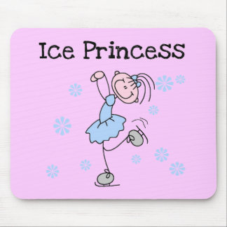 Mousepad Princesa Camiseta e presentes do patinagem no gelo
