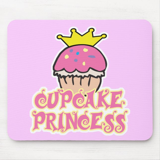 Mousepad Princesa cupcake (Frente)