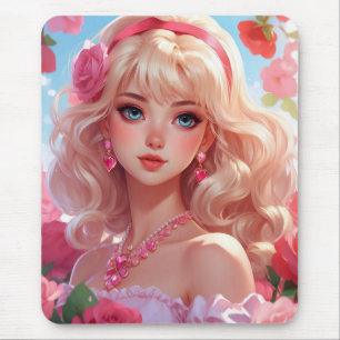 Mousepad Princesa da flor
