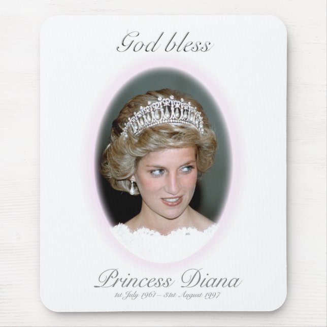 Mousepad Princesa deus abençoe Diana (Frente)