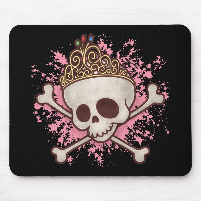 Mousepad Princesa do pirata - tiara (Frente)
