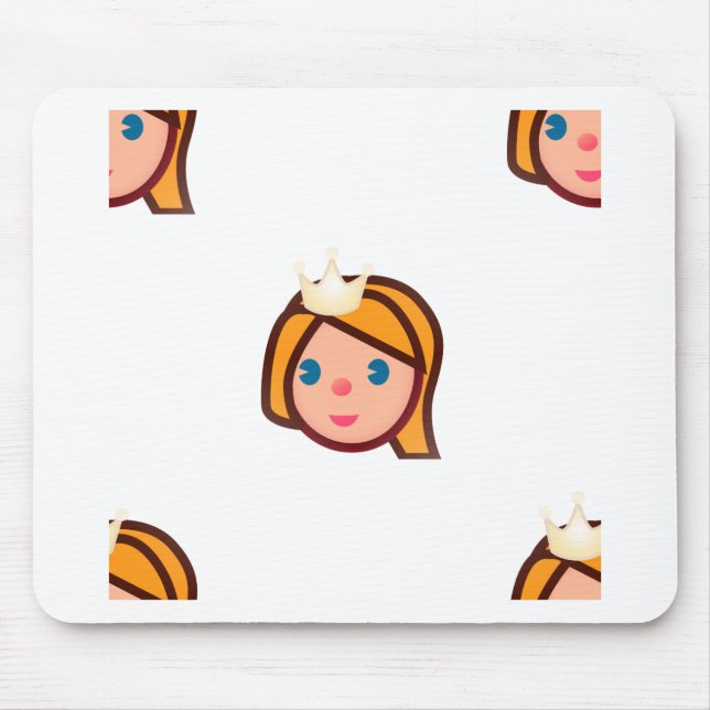 Mousepad princesa emoji (Frente)
