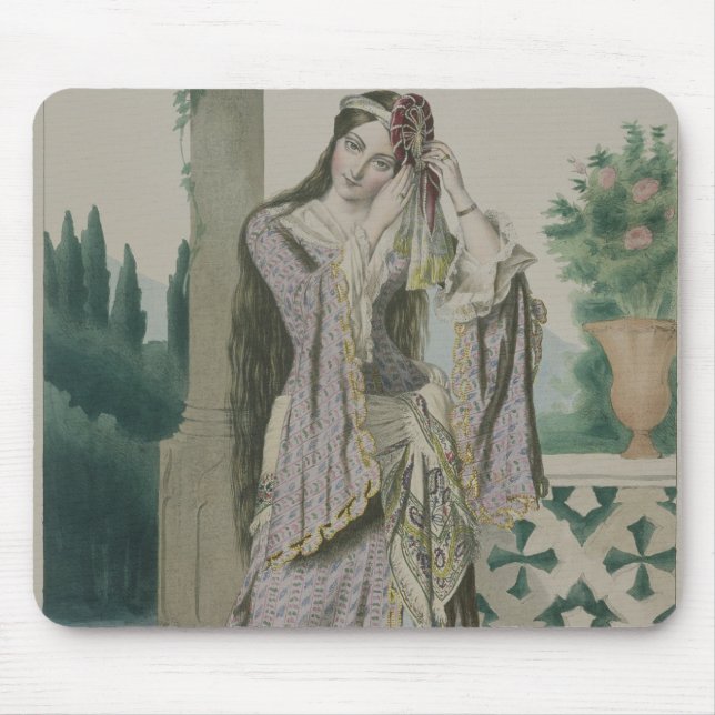 Mousepad Princesa Helen, gravada pelos irmãos de Thierry, (Frente)