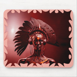 Mousepad Princesa indiana moderna