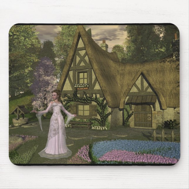 Mousepad Princesa no Bocinho de Algodão (Frente)