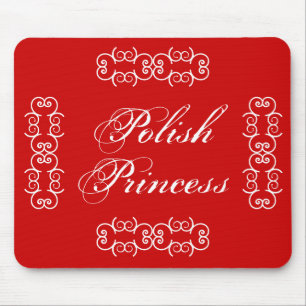 Mousepad Princesa Polonesa Cute