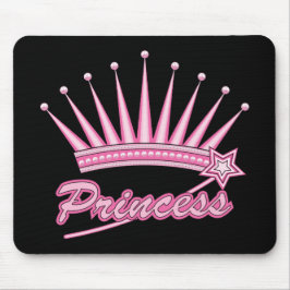 Mousepad Princesa Rosa Coroa