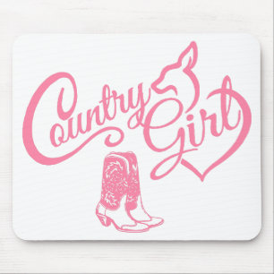 Mousepad Princesa Vaqueira Atrevida Dança Country em Linha 