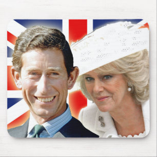 Mousepad Príncipe Carlos & HRH Duquesa Cornwall