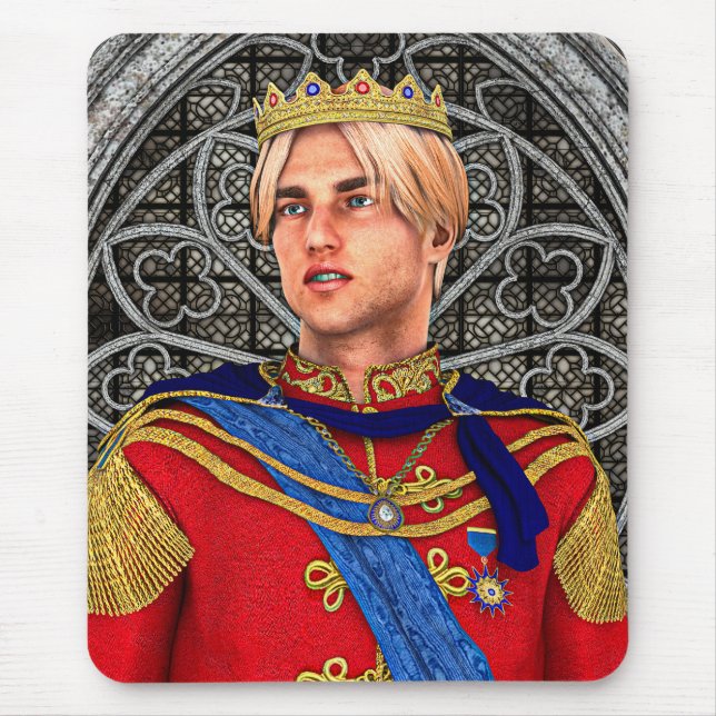 Mousepad Príncipe de Conto de Fadas (Frente)