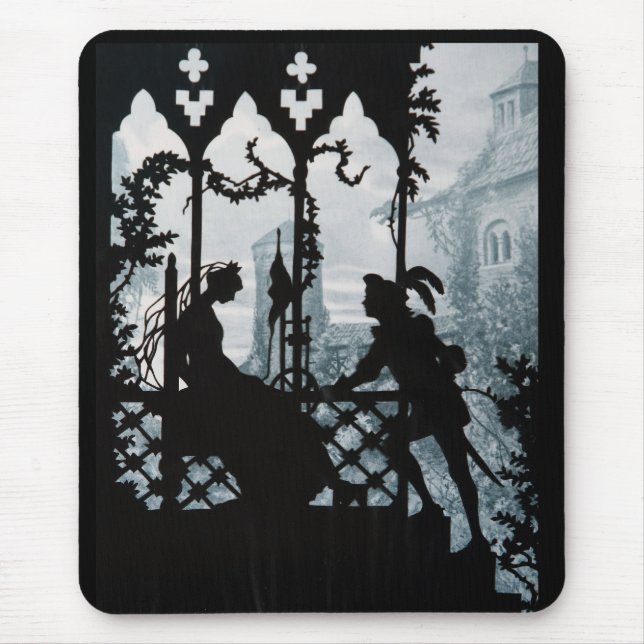 Mousepad Príncipe Encantado e Princesa (Frente)
