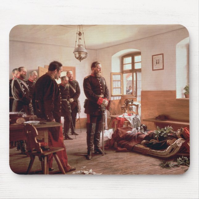 Mousepad Príncipe herdeiro Frederick pelo cadáver (Frente)