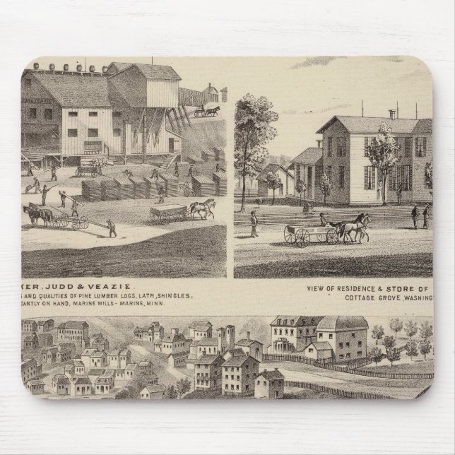 Mousepad Prisão Estatal de Minnesota (Frente)