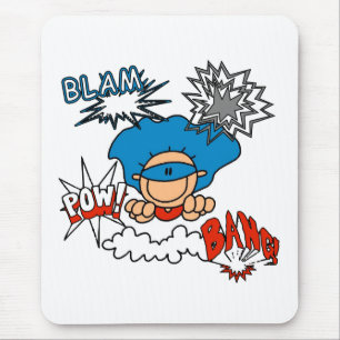 Mousepad Prisioneiro de guerra super do golpe de Blam do