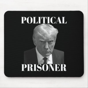 Mousepad Prisioneiro Donald J. Trump Black &amp; White Mugs