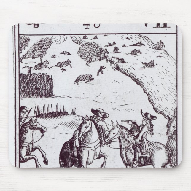 Mousepad Prisioneiro tomado Tallard do marechal (Frente)