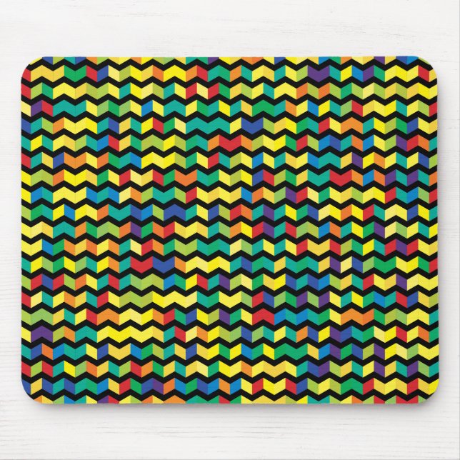 Mousepad Prismatic Chevrons (Frente)