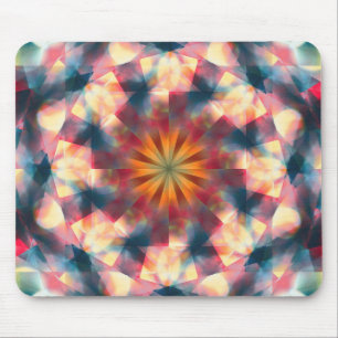 Mousepad Prismático Caleidoscópico Psicodélico Mandala
