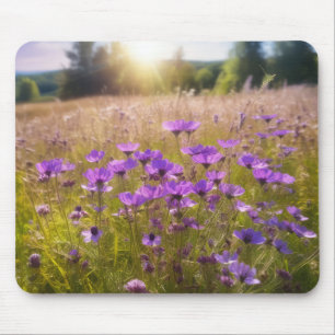 Mousepad Pró de flor selvagem