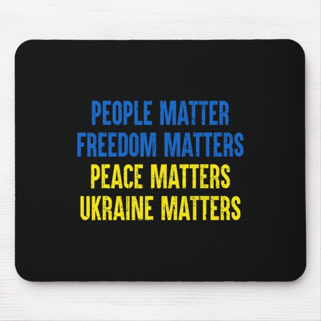 Mousepad Problema das Pessoas Problemas de Liberdade Proble (Frente)