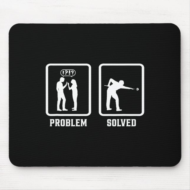 Mousepad Problema Resolvido do Jogador de Bilhetes de Pisci (Frente)