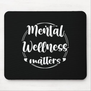 Mousepad Problemas de bem-estar saúde mental Suporte de con