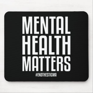 Mousepad Problemas De Saúde Acabam Com O Stigma Mental Heal