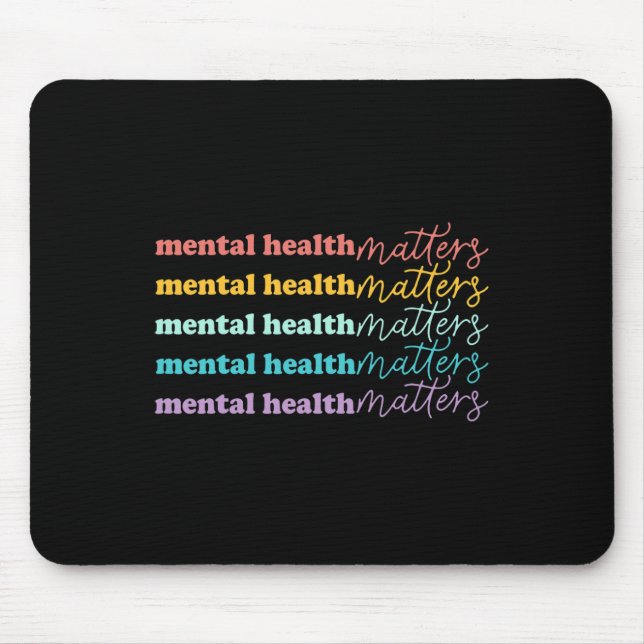 Mousepad Problemas de saúde dão consciência da doença cereb (Frente)